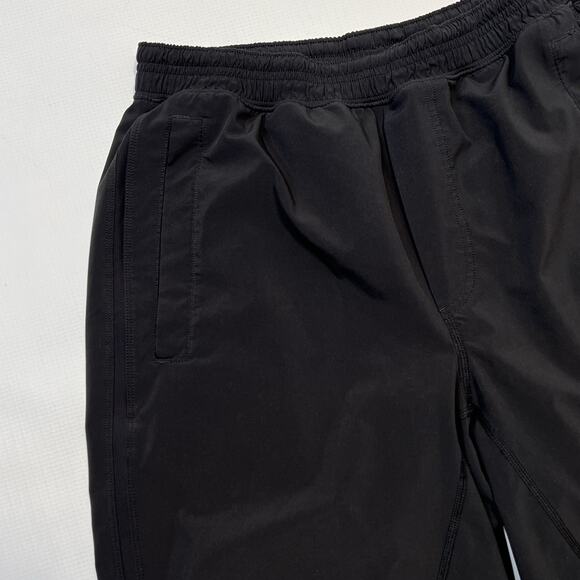 Lululemon Pace Breaker Short 9" Swim Mens Size Small Black Swift Lined - Picture 3 of 12